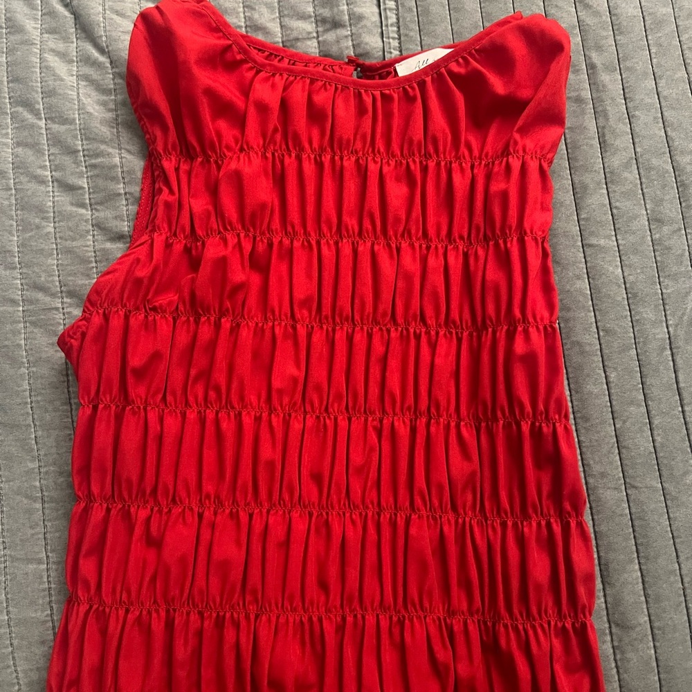 All in Favor Scarlet Sleeveless Top